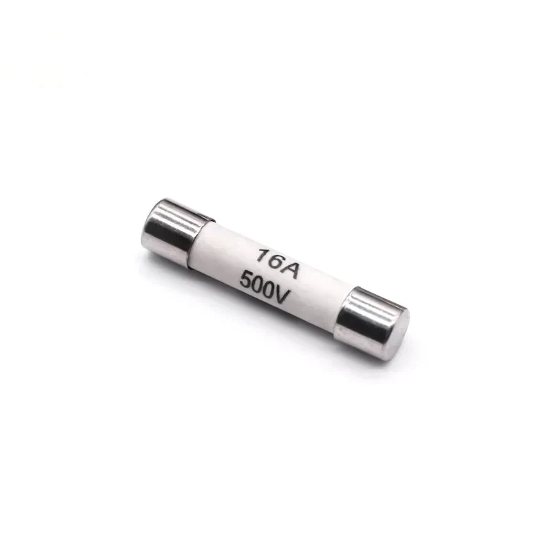 500V 6 x 30 মিমি ঔদ্যোগিক শক্তি ফিউজ